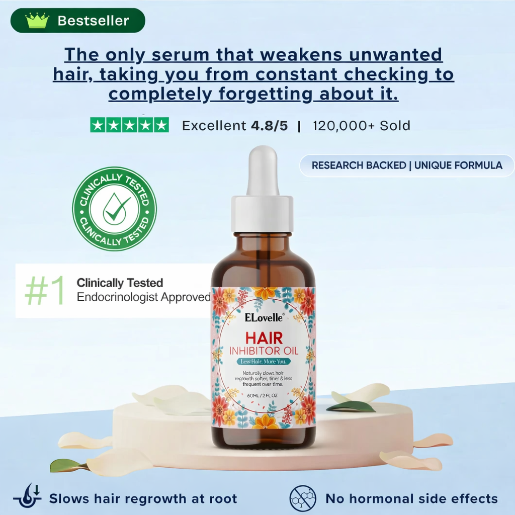 Cyperus Rotundus Skin Serum - Stop Unwanted Hair Growth Naturally - 100% Real